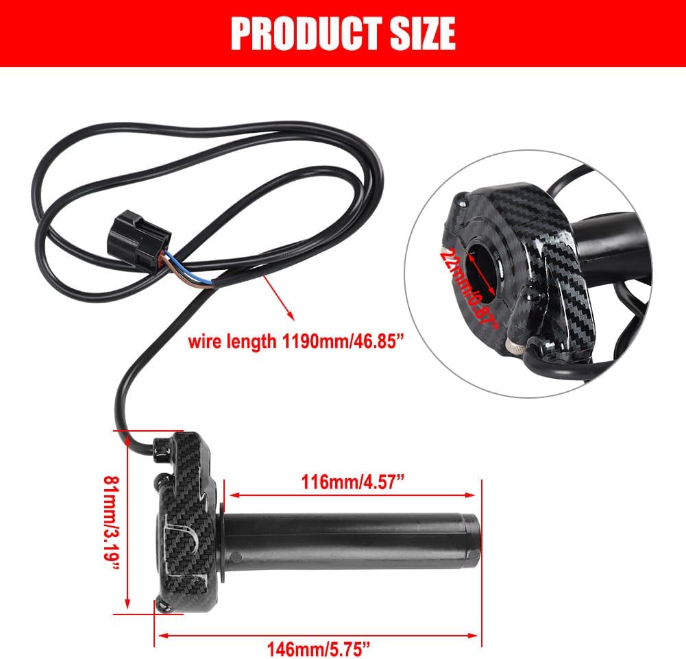 Precision Carbon Fiber Throttle Kit™