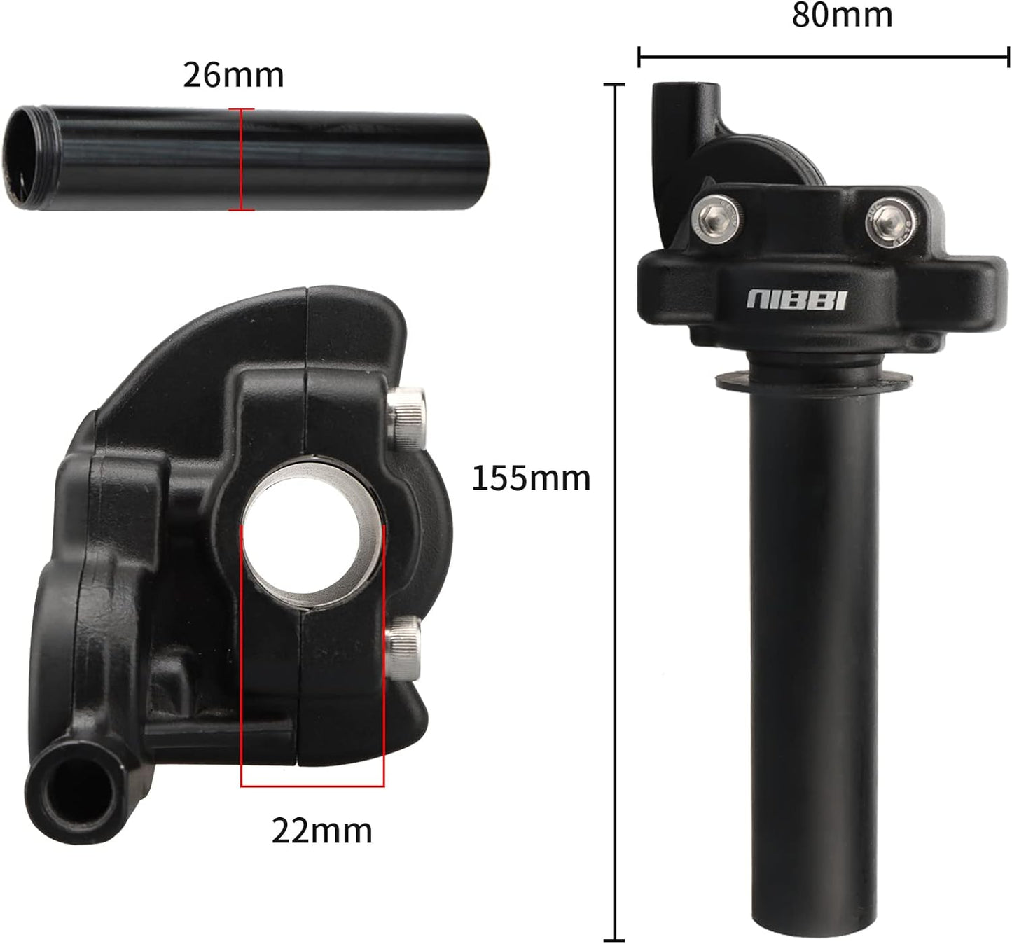 Premium Comfort Throttle Grip™
