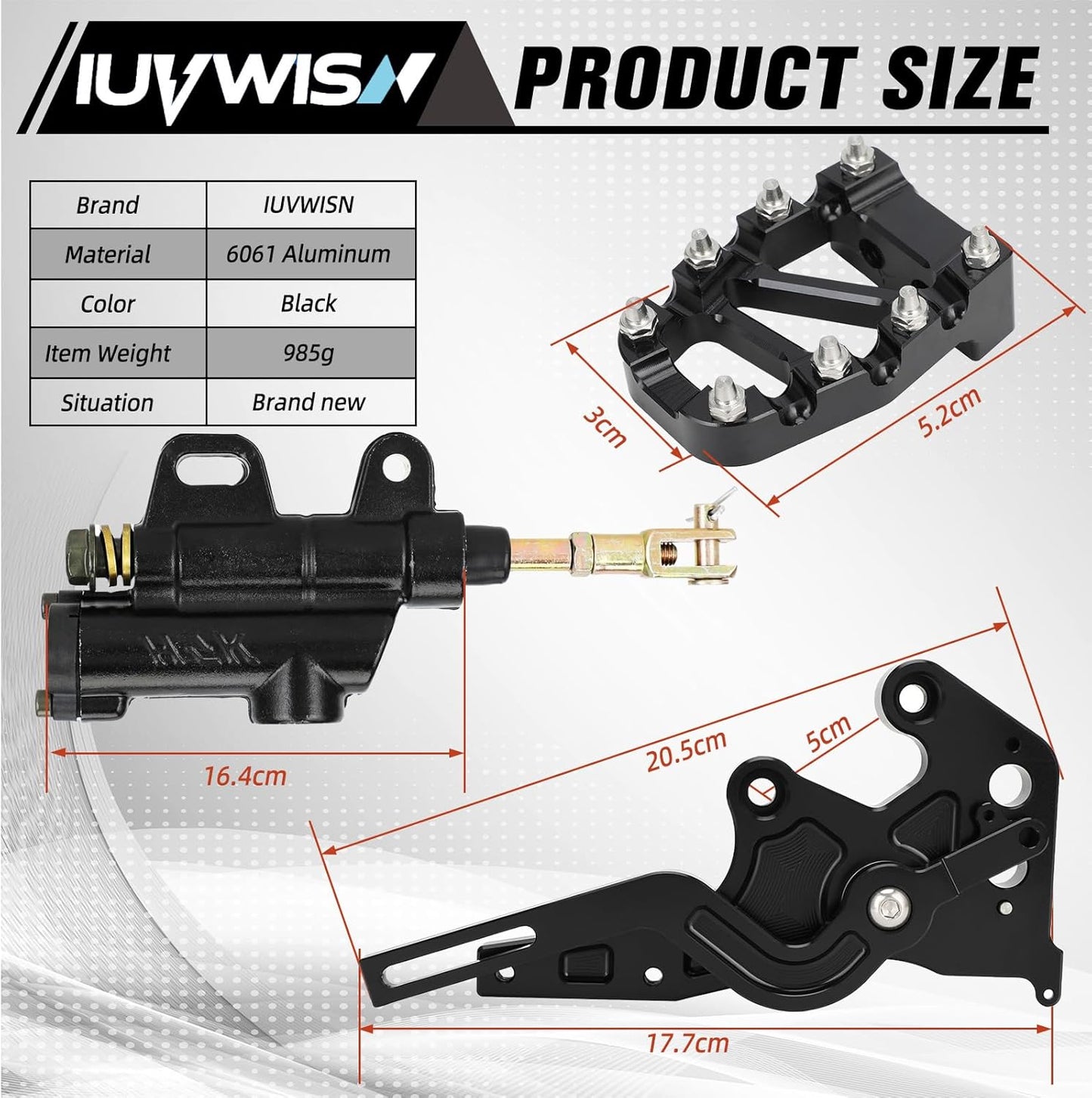 Hydraulic Foot Brake Upgrade Kit™