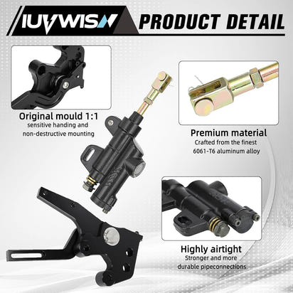 Hydraulic Foot Brake Upgrade Kit™