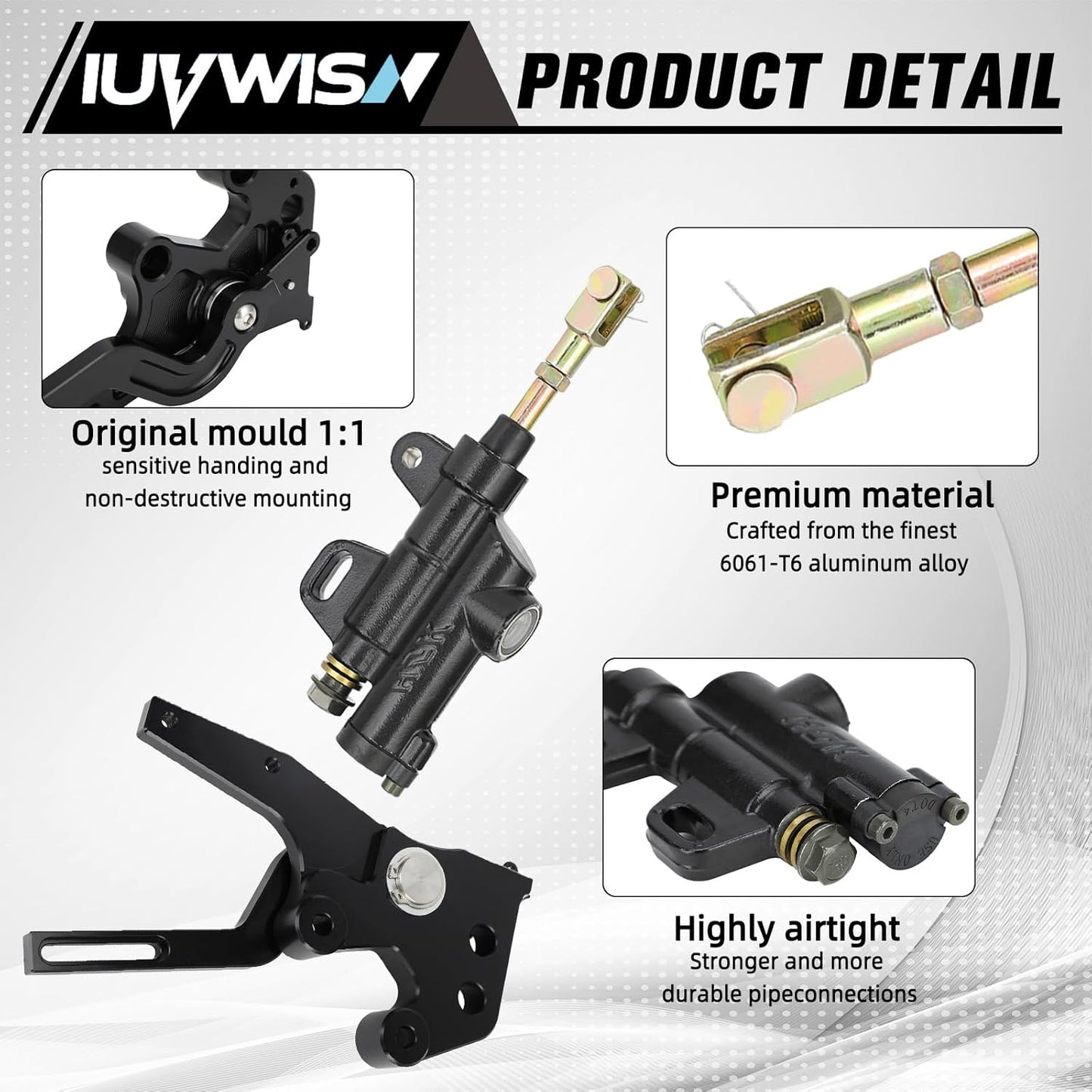 Hydraulic Foot Brake Upgrade Kit™