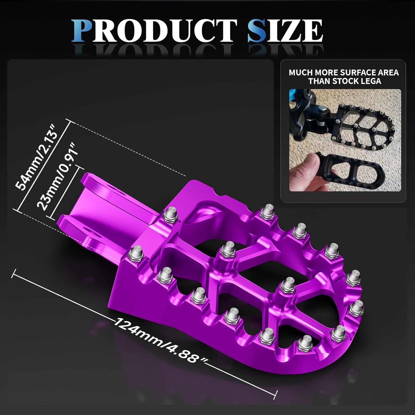 Premium Electric Dirt Bike Foot Pegs™