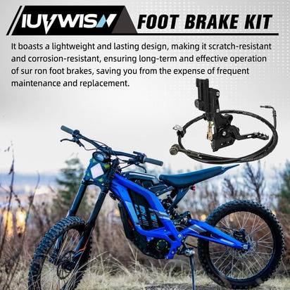 Hydraulic Foot Brake Upgrade Kit™