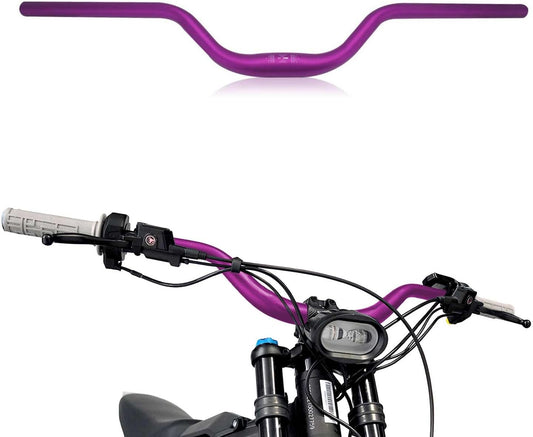 Motorcycle Heighten Handlebar 7/8" 22mm Handle Bar 4MM Thickness CNC for Surron Sur Ron LBX Talaria Sting MX3/R MX4 Talaria XXX X260 X160 E-Ride Pro 79 Bike Rawrr Mantis Purple