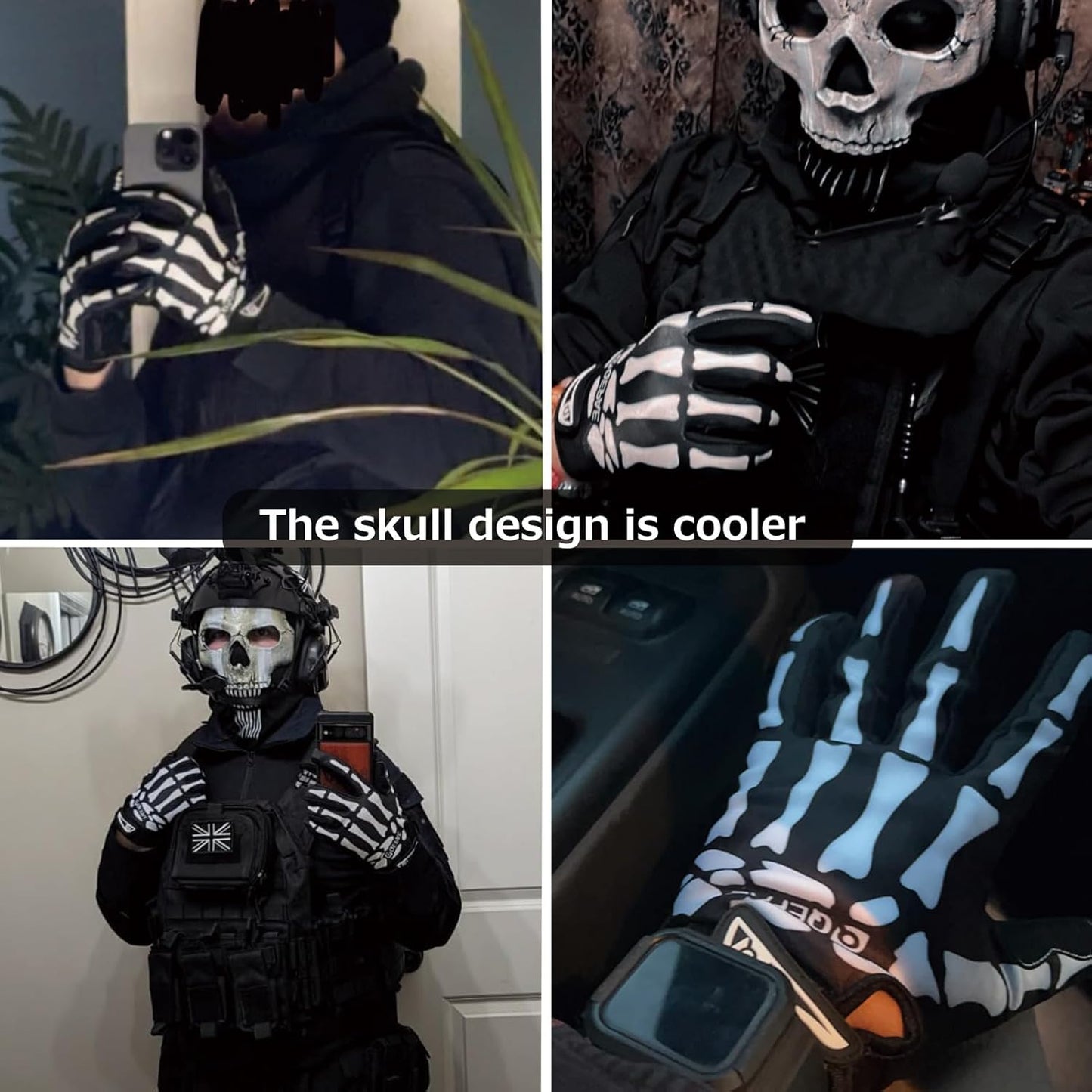 Skeleton Grip Adventure Gloves™