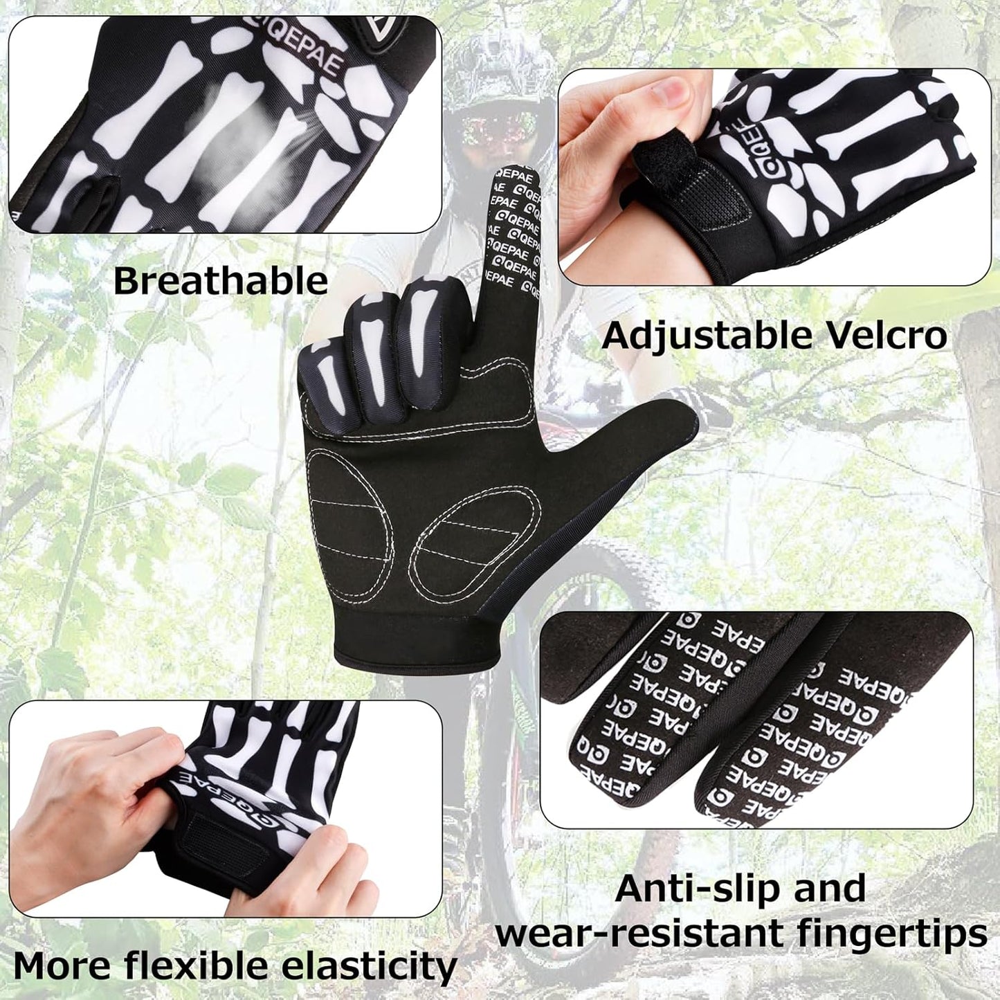 Skeleton Grip Adventure Gloves™